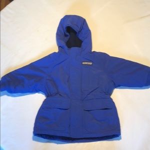 Lands’ End Toddler Coat, Royal Blue, Size 2T